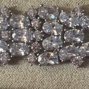 .925 Sterling Silver 8” Bella Luce Bracelet. Never worn.